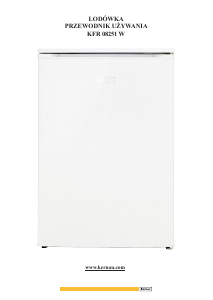 Manual Kernau KFR 08251 W Refrigerator