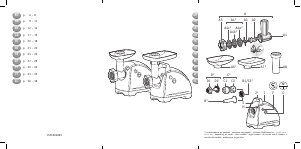 Manual Moulinex ME688825 Picadora de carne