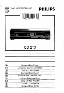 Handleiding Philips CD210 CD speler