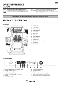 Bruksanvisning Indesit DSIO 3T224 E Z UK Diskmaskin