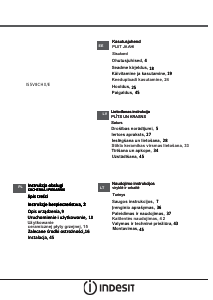 Instrukcja Indesit IS5V8CHX/E Kuchnia