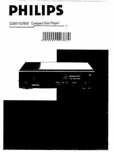 Handleiding Philips CD602 CD speler