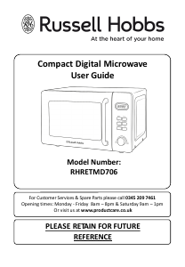 Handleiding Russell Hobbs RHRETMD706R Magnetron