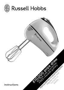 Manual Russell Hobbs 18962 Hand Mixer