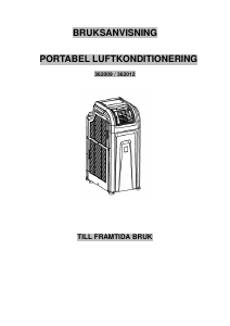 Bruksanvisning Retro 362009 Luftkonditionering