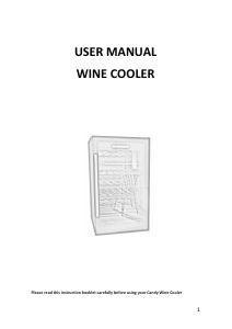 Manual Candy CWC 154 EEL Răcitor vin
