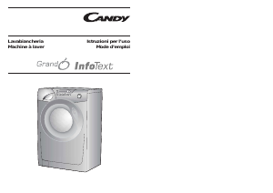 Manuale Candy GO 614 TXT-14S Lavatrice