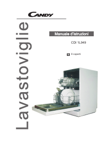Manuale Candy CDI 1L949 Lavastoviglie