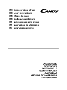 Manual Candy CDI 3DS52D Máquina de lavar louça