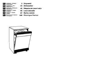 Instrukcja Candy LS CD 602 SX Zmywarka