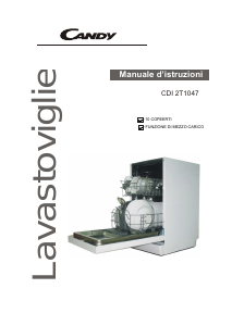 Manuale Candy CDI 2T1047 Lavastoviglie