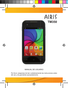 Manual de uso Airis TM350 Teléfono móvil