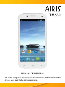 Manual de uso Airis TM530 Teléfono móvil