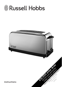 Manual Russell Hobbs 23520 Toaster