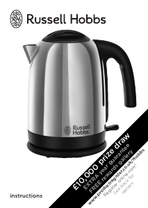Bruksanvisning Russell Hobbs 20071 Vattenkokare