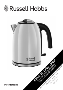 Manual Russell Hobbs 20417 Kettle