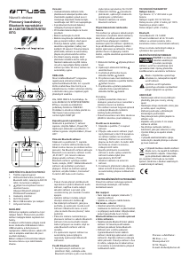 Manuál Muse M-312BTW Reproduktor