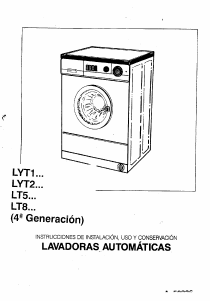 Manual de uso Lynx LT 819 Lavadora