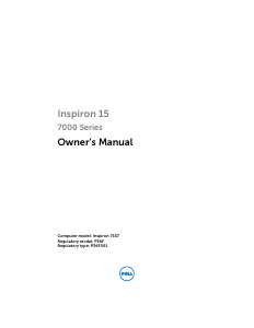 Bruksanvisning Dell Inspiron 7537 Bärbar dator