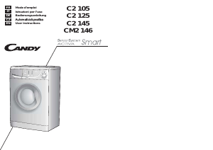 Manual Candy C2 125-86S Washing Machine