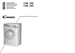 Handleiding Candy CNL 125-84S Wasmachine