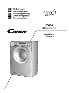 Mode d’emploi Candy EVO4 1273DW/1 Lave-linge