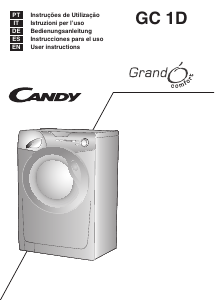 Manual Candy GC 1071D2-S Washing Machine