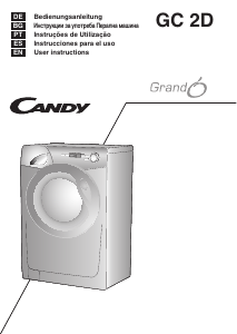 Handleiding Candy GC 1292D2-S Wasmachine