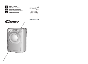 Manual Candy GO 1272DHC-84S Washing Machine