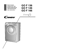 Handleiding Candy GO F136/L-S Wasmachine