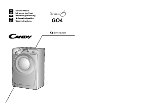 Manuale Candy GO4 1272D/L1-S Lavatrice
