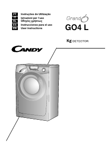 Εγχειρίδιο Candy GO4 1274L/L-S Πλυντήριο