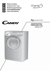 Manual Candy GS 128DH3-S Washing Machine