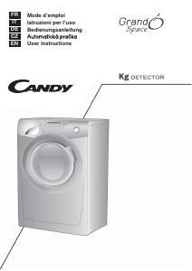 Manual Candy GS 1483D3-S Washing Machine