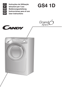 Manual Candy GS4 1071D3/2-S Washing Machine