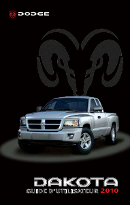 Mode d’emploi Dodge Dakota (2010)