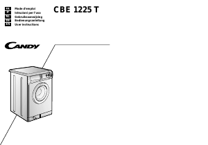 Handleiding Candy LB CBE 1225T Wasmachine