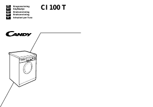 Manuale Candy LB CI100 T B Lavatrice