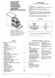 Manuale Candy LS A 76/2 Lavastoviglie