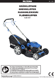 Käyttöohje Biltema SLM 2037 Ruohonleikkuri