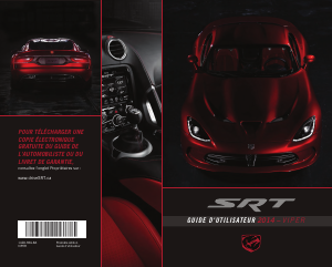Mode d’emploi Dodge SRT Viper (2014)