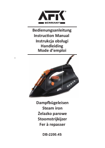 Handleiding AFK DB-2200.4S Strijkijzer