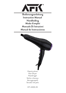 Manual AFK HT-2200.25 Hair Dryer