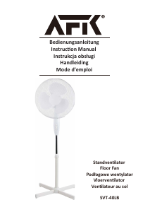 Bedienungsanleitung AFK SVT-40 Ventilator