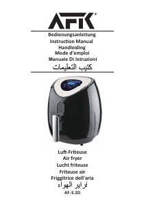 Handleiding AFK AF-3.2D Friteuse