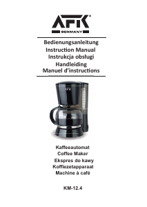 Instrukcja AFK KM-12.4 Ekspres do kawy