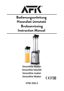 Bruksanvisning AFK ETM-350.2 Blender