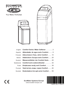 Handleiding EcoWater Comfort 200 Waterzuiveraar