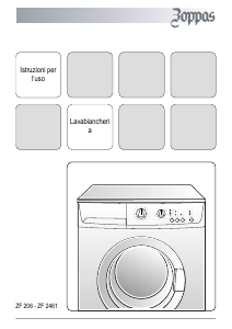 Manuale Zoppas ZF2461 Lavatrice