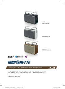 Käyttöohje Radionette RMEMPDWO16E Radio